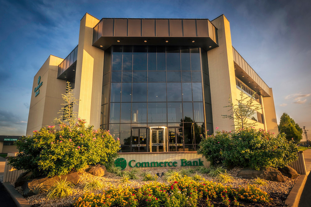 Commerce Bank's net income in the third quarter was $120.6 million.